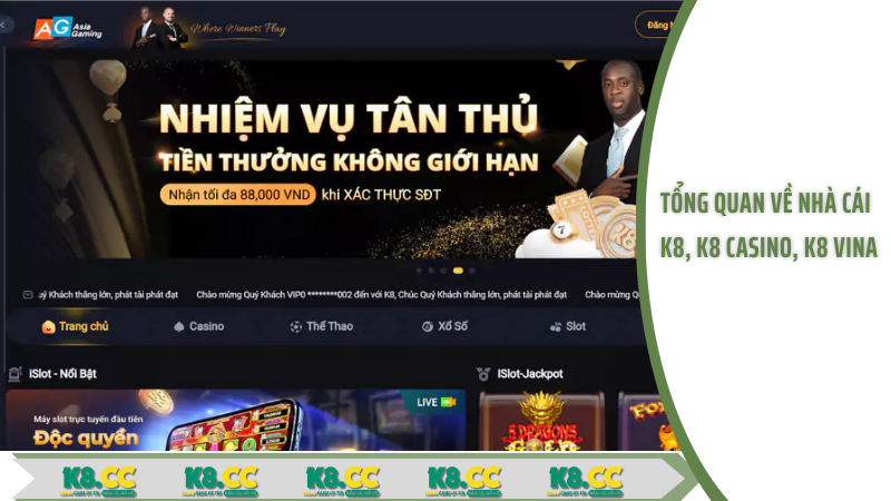 Tổng quan về nhà cái K8CC trong năm 2025