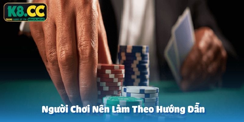 Người chơi nên làm theo hướng dẫn chơi Dragon Tiger Live tại K8CC