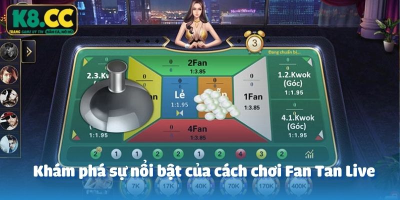 Cách chơi Fantan Live K8CC